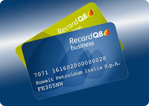 Q8 Recard - Carte carburante prepagate e ricaricabili 