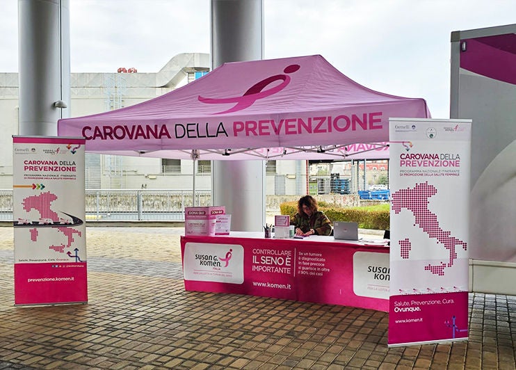 Carovana della prevenzione Napoli Q8