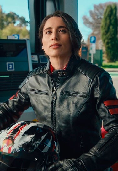 Sara, motociclista campagna Q8