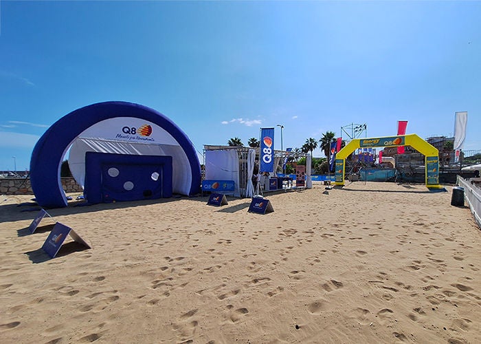 Stand Beach soccer Tour a Terracina 