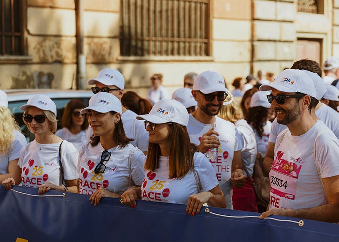 Race for the Cure a Roma con Q8