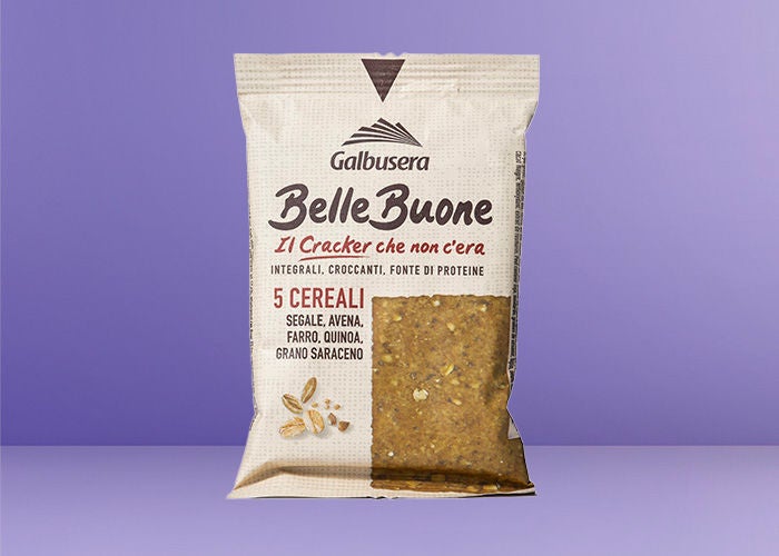 Crackers Galbusera con Destinazione Benessere Q8