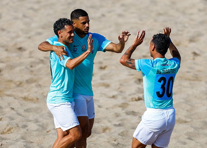 Beach soccer Q8 a Castellammare di Stabia