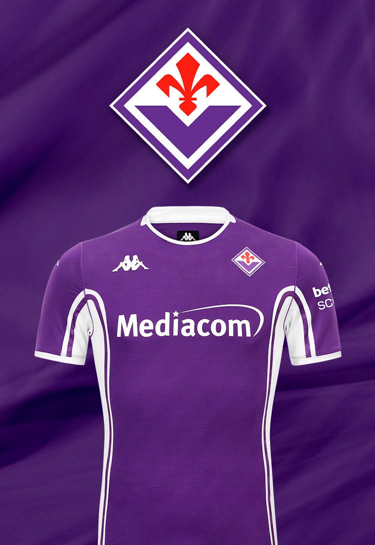 Maglia ufficiale Fiorentina Calcio Home - Concorso Calcio in Movimento Q8