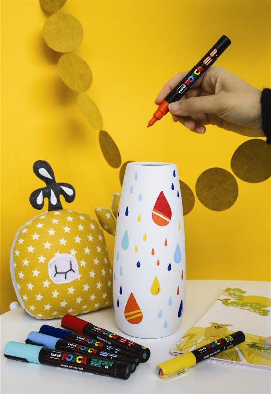 Vaso con Uniposca