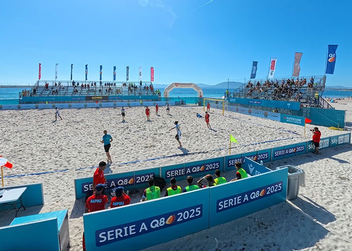 Beach soccer Q8 ad Alghero