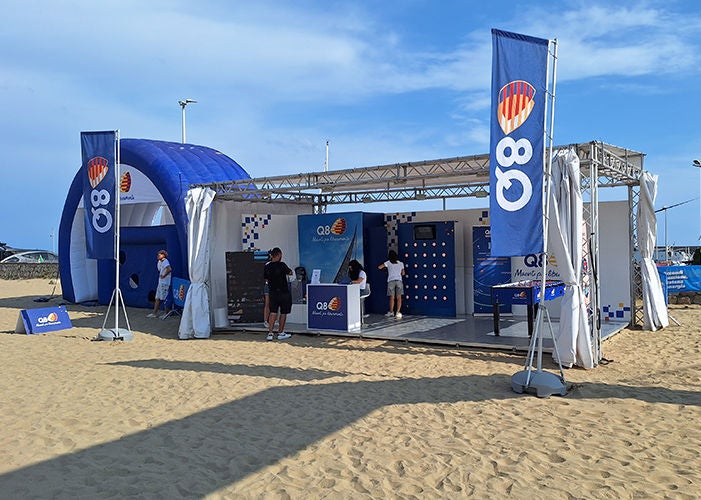 Stand Q8 a Terracina 