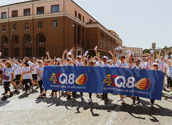Race for the Cure a Roma con Q8