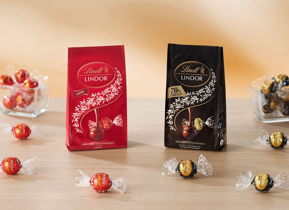 box di cioccolatini Lindt