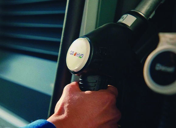 erogatore benzina Q8 HVO