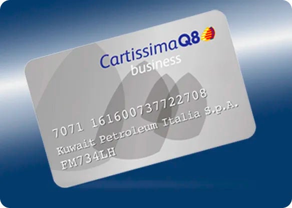 CartissimaQ8 - Carta carburante per Partita Iva