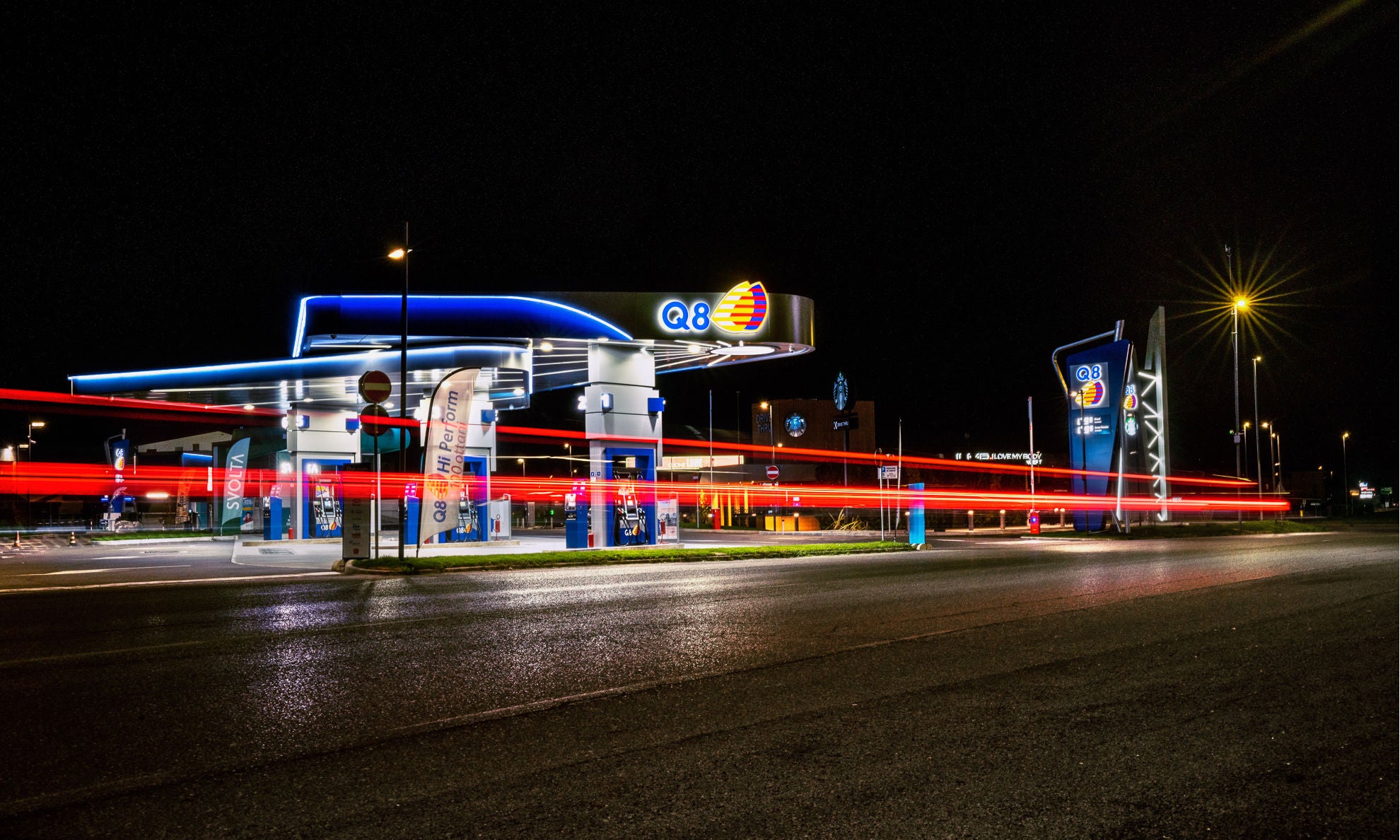 Stazione di servizio Q8