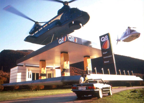 1992 - Campagna nuova rete distributori Q8
