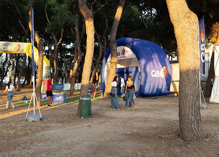 San Benedetto del Tronto stand notturno