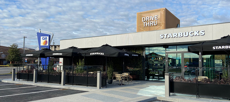 Starbucks apre il suo primo Drive Thru in Italia