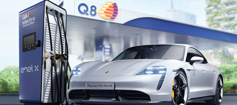 Porsche Italia, Q8 e Enel X insieme