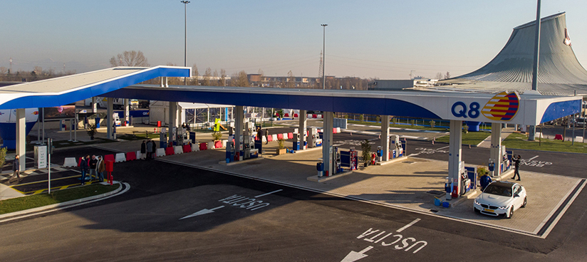 Q8 inaugura l’Area di Servizio Villoresi Est