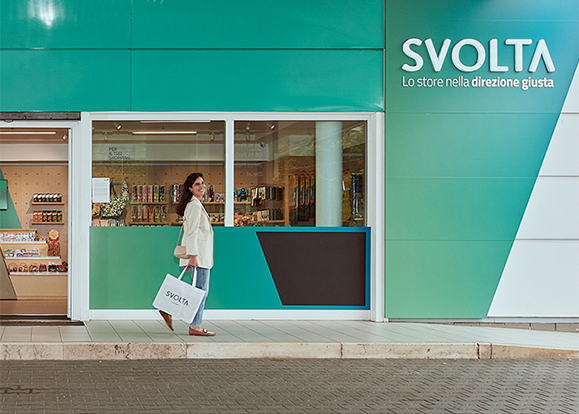 veduta esterna ingresso Svolta store Q8 