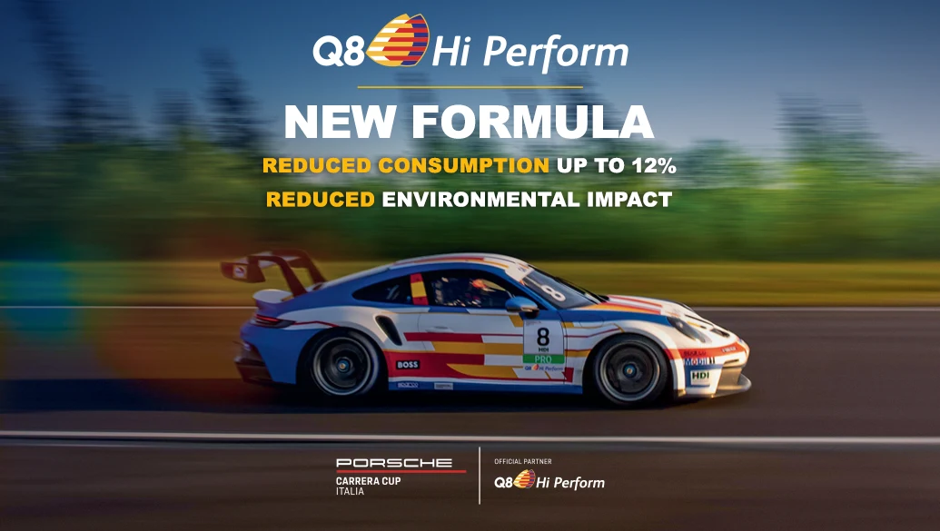 Discover the innovative fuel formula for Q8 Hi Perform, which enhances the performance of each engine