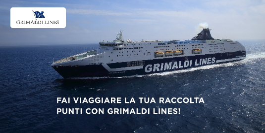Approfitta degli sconti Grimaldi Lines sulla linea Napoli – Palermo, accumulando Punti Stella. Per te il 10% di sconto fino al 31/05.
